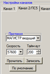Примеры технологических программ